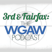 WGA Pocast Logo WGA Pocast Logo